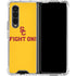 University of Southern California USC Fight On Gold Galaxy Z Fold4 5G Clear Case
