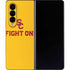 University of Southern California USC Fight On Gold Galaxy Z Fold4 5G Skin