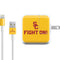 University of Southern California USC Fight On Gold iPad Charger (10W USB) Skin