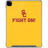 University of Southern California USC Fight On Gold iPad Pro 12.9in (2020) Clear Case