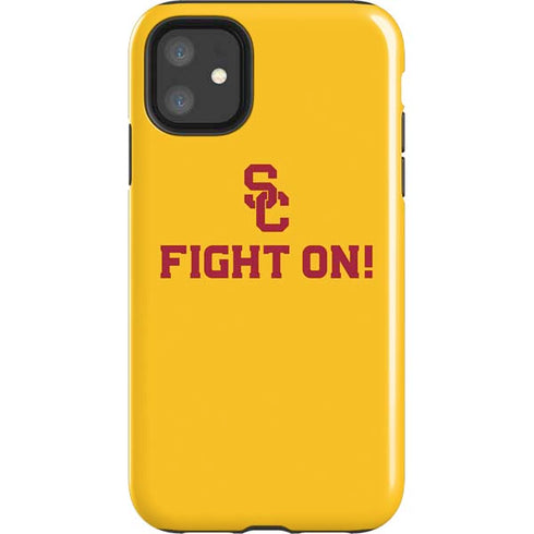University of Southern California USC Fight On Gold iPhone 11 Impact Case
