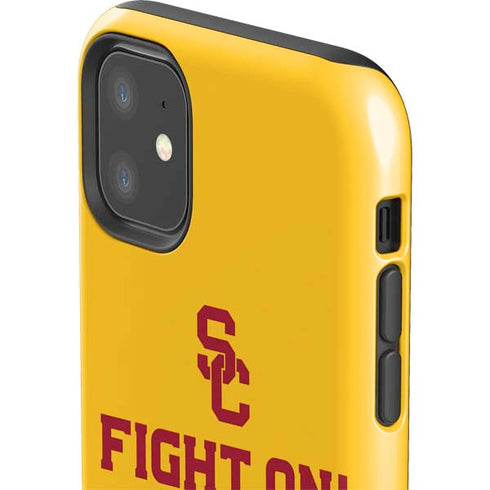 University of Southern California USC Fight On Gold iPhone 11 Impact Case