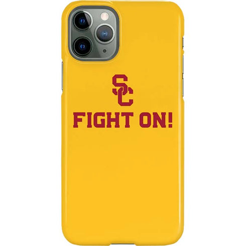 University of Southern California USC Fight On Gold iPhone 11 Pro Lite Case