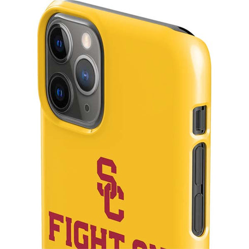University of Southern California USC Fight On Gold iPhone 11 Pro Lite Case