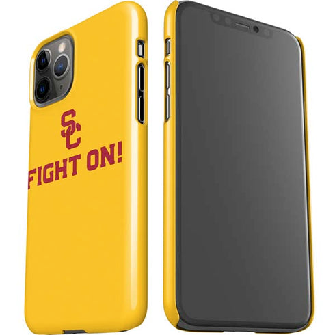 University of Southern California USC Fight On Gold iPhone 11 Pro Lite Case