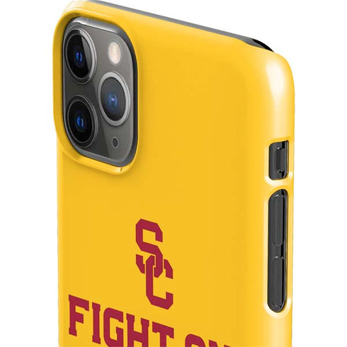 University of Southern California USC Fight On Gold iPhone 11 Pro Max Lite Case