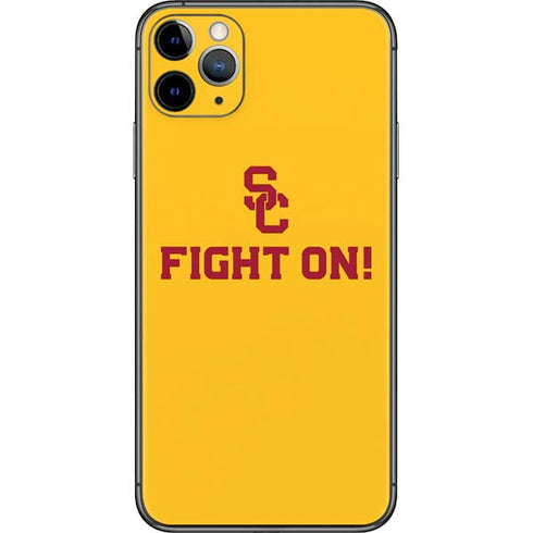 University of Southern California USC Fight On Gold iPhone 11 Pro Max Skin