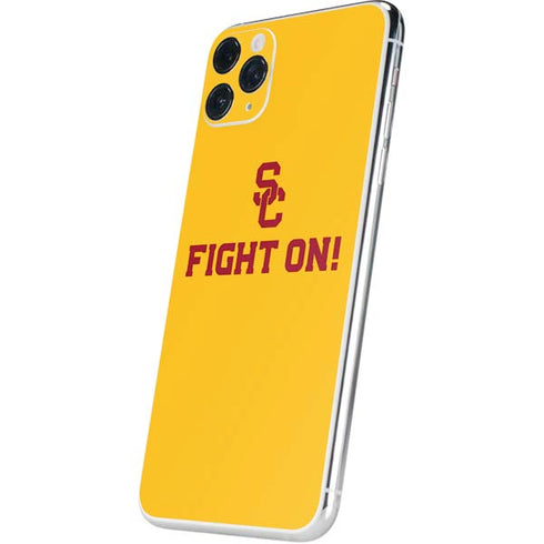 University of Southern California USC Fight On Gold iPhone 11 Pro Max Skin