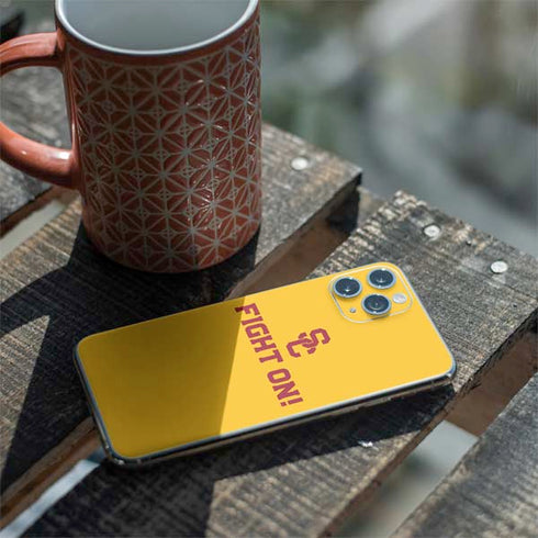 University of Southern California USC Fight On Gold iPhone 11 Pro Skin