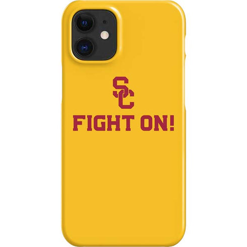 University of Southern California USC Fight On Gold iPhone 12 Mini Lite Case