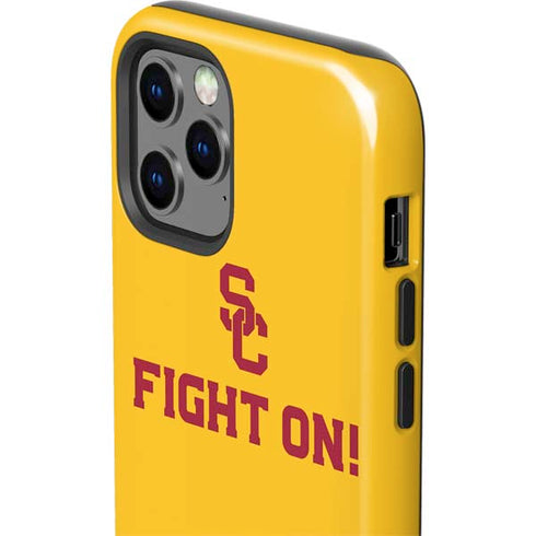 University of Southern California USC Fight On Gold iPhone 12 Pro Impact Case