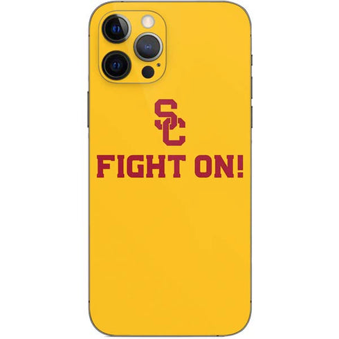 University of Southern California USC Fight On Gold iPhone 12 Pro Skin