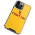 University of Southern California USC Fight On Gold iPhone 13 Pro Clear Case