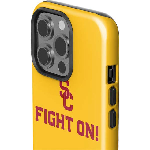 University of Southern California USC Fight On Gold iPhone 13 Pro Impact Case
