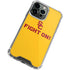 University of Southern California USC Fight On Gold iPhone 14 Pro Max Clear Case