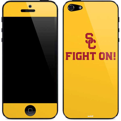 University of Southern California USC Fight On Gold iPhone 5/5s/5SE Skin