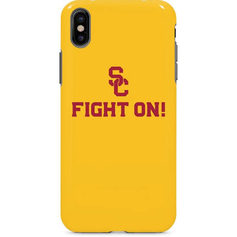 University of Southern California USC Fight On Gold iPhone 8 Pro Case
