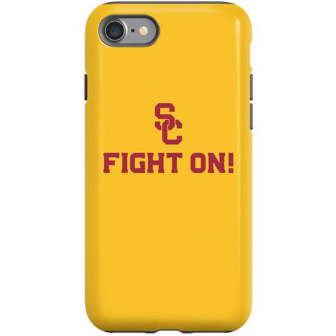 University of Southern California USC Fight On Gold iPhone SE (2nd & 3rd Gen) Pro Case