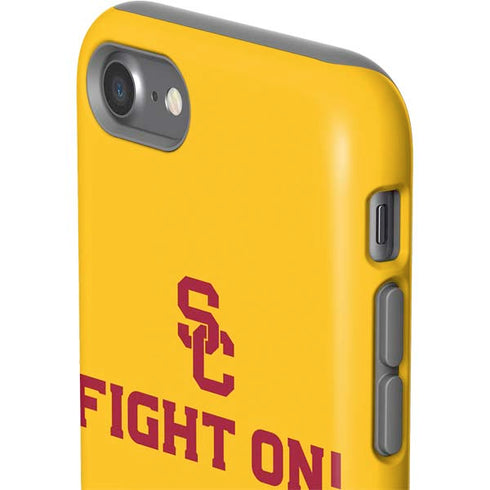 University of Southern California USC Fight On Gold iPhone SE (2nd & 3rd Gen) Pro Case