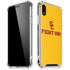 University of Southern California USC Fight On Gold iPhone XR Clear Case