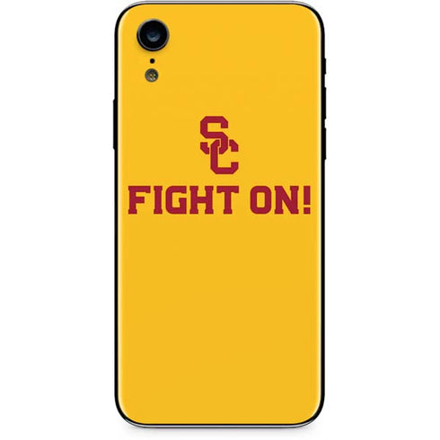 University of Southern California USC Fight On Gold iPhone XR Skin
