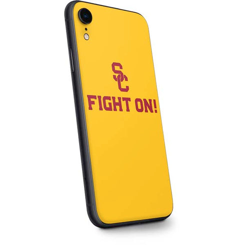 University of Southern California USC Fight On Gold iPhone XR Skin