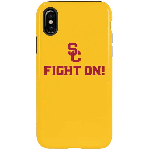 University of Southern California USC Fight On Gold iPhone XS Pro Case