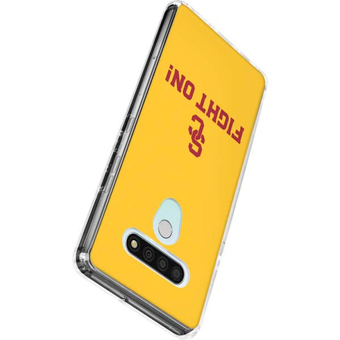 University of Southern California USC Fight On Gold LG Stylo 6 Clear Case