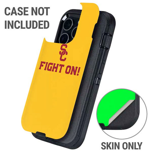 University of Southern California USC Fight On Gold Otterbox Defender iPhone Skin