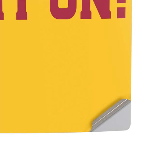 University of Southern California USC Fight On Gold PS5 Console Skin