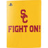University of Southern California USC Fight On Gold PS5 Digital Edition Bundle Skin