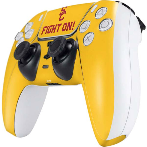 University of Southern California USC Fight On Gold PS5 Controller Skin