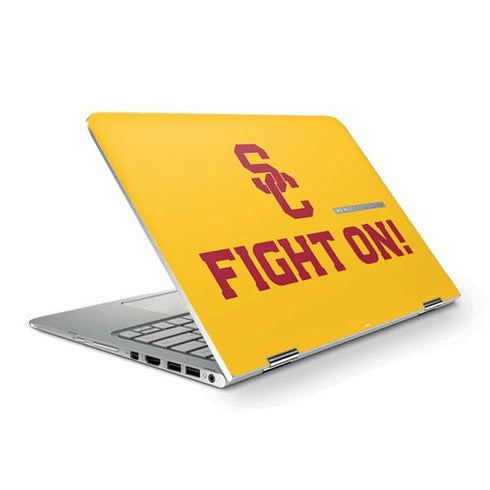 University of Southern California USC Fight On Gold HP Spectre Skin