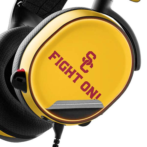 University of Southern California USC Fight On Gold SteelSeries Arctis 5 Skin