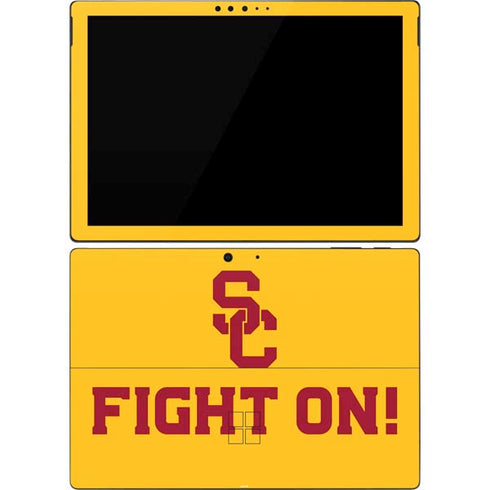 University of Southern California USC Fight On Gold Surface Pro 7 Skin