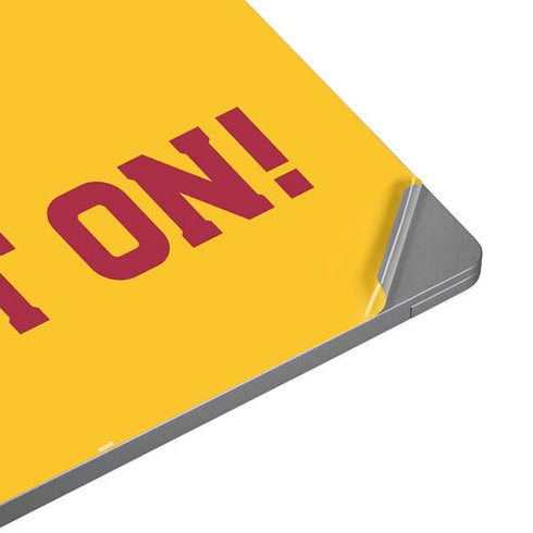 University of Southern California USC Fight On Gold Universal Laptop 16.6in (13.4 x 9.7in) Skin