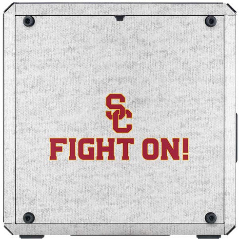 University of Southern California USC Fight On Grey Cooler Master MasterBox Q300L Mini Tower Skin