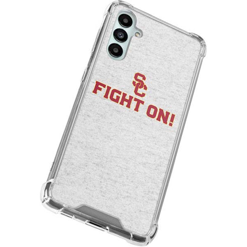 University of Southern California USC Fight On Grey Galaxy A15 5G Clear Case