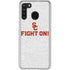 University of Southern California USC Fight On Grey Galaxy A21 Clear Case