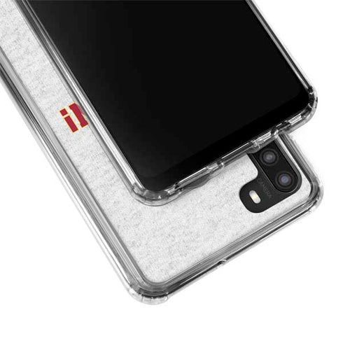 University of Southern California USC Fight On Grey Galaxy A21 Clear Case