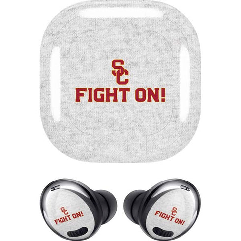 University of Southern California USC Fight On Grey Galaxy Buds Pro Skin