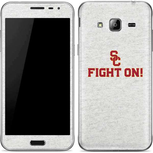 University of Southern California USC Fight On Grey Galaxy J3 Skin