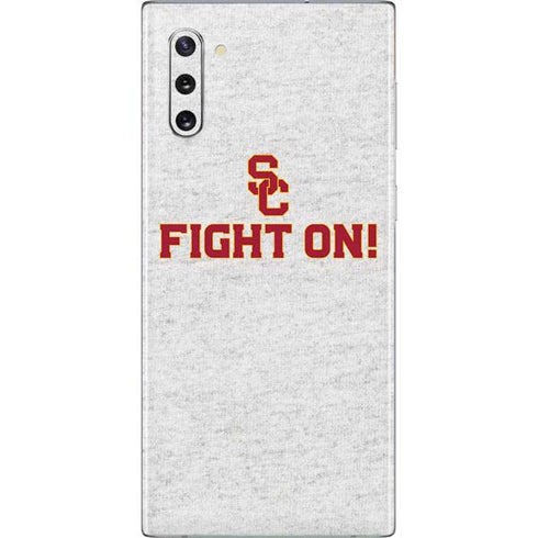 University of Southern California USC Fight On Grey Galaxy Note 10 Skin