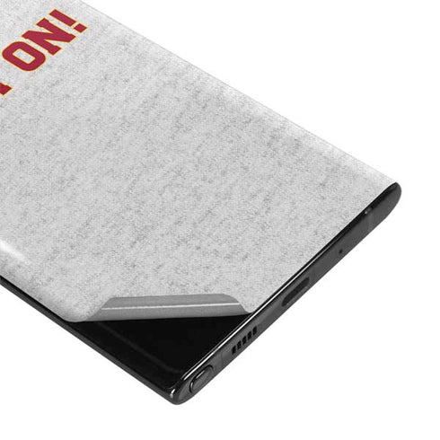 University of Southern California USC Fight On Grey Galaxy Note 10 Skin