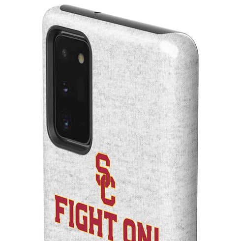 University of Southern California USC Fight On Grey Galaxy Note20 5G Pro Case