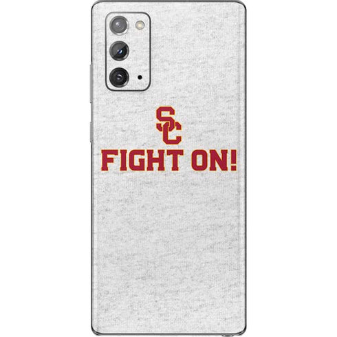 University of Southern California USC Fight On Grey Galaxy Note20 5G Skin