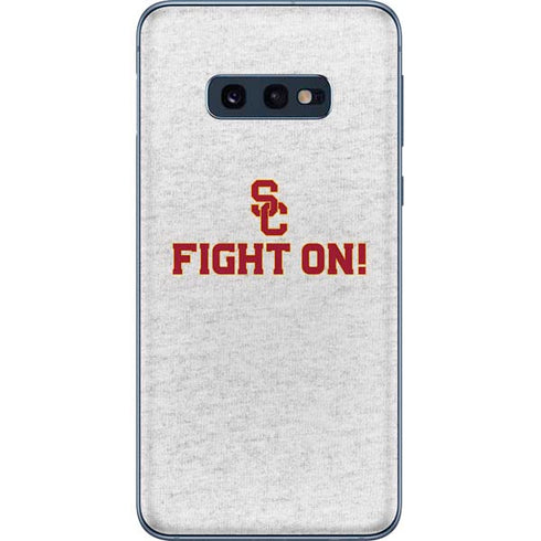 University of Southern California USC Fight On Grey Galaxy S10e Skin
