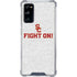 University of Southern California USC Fight On Grey Galaxy S20 FE Clear Case