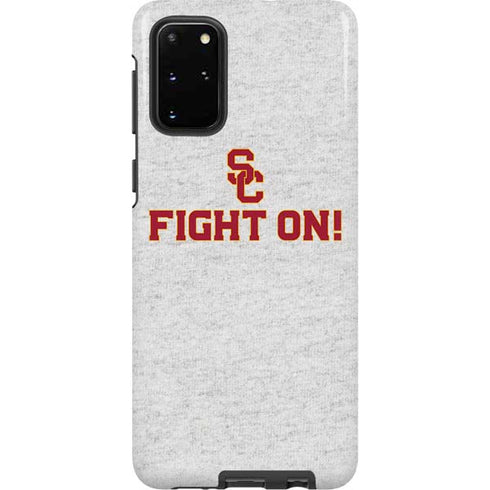 University of Southern California USC Fight On Grey Galaxy S20 Plus Pro Case