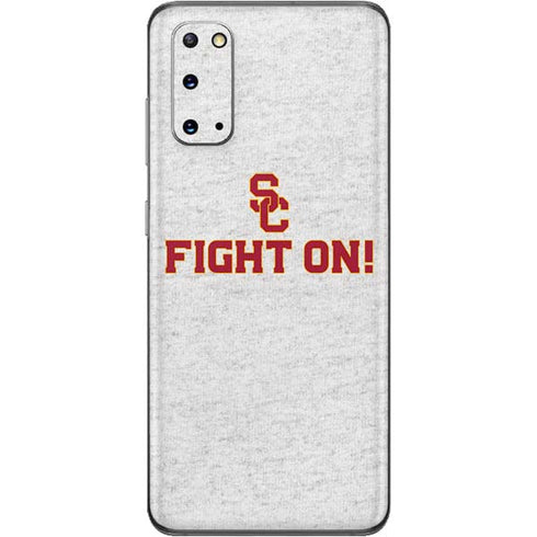 University of Southern California USC Fight On Grey Galaxy S20 Skin